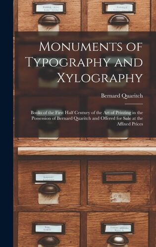 Monuments Of Typography And Xylography