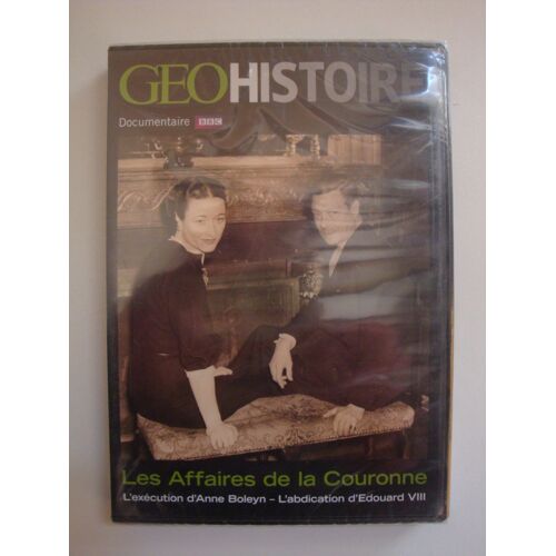 Dvd Geo Histoire "Les Affaires De La Couronne"
