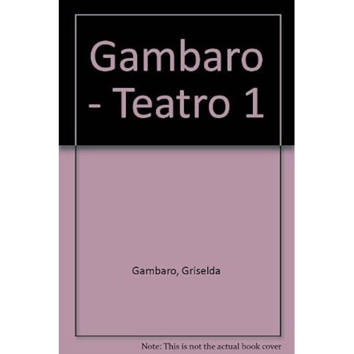 Teatro 1 / Play (Spanish Edition)