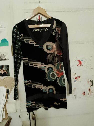Top Long Multicolore 38 M Desigual.