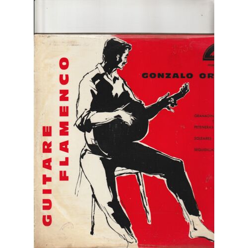 25/33 Gonzalo Ortega - Folklore Guitare Flamenco Acropole -Fkde40 048 - 1958