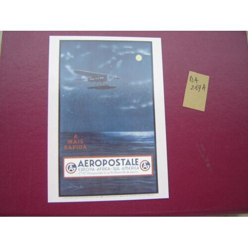 Da 289 A // Carte Postale Prétimbrée Neuve "Aéropostale Europa-Africa-Sud America *2017