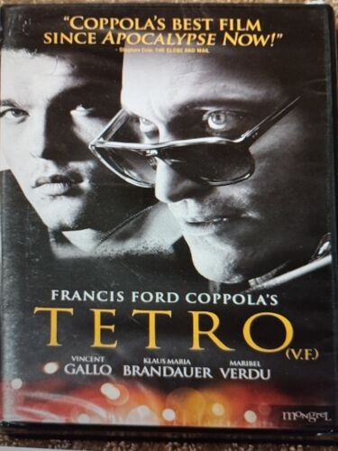 Tetro De Francis Ford Coppola Avec Vincent Gallo, Klaus Maria Brandauer, Maribel Verdu. Genre Drame /Indépendant.