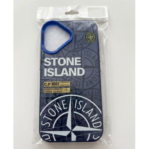 Coque boussole pour iPhone 16 couleur bleue