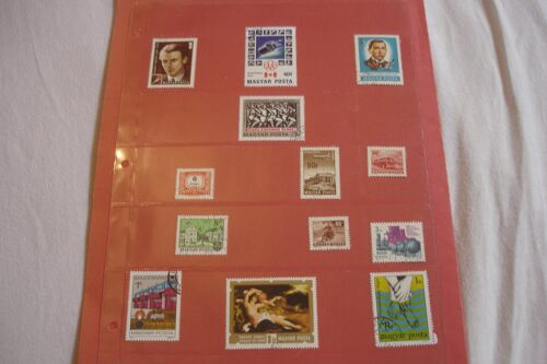 Lot De 13 Timbres Hongrie