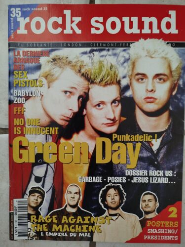 Rock Sound Numéro 35 (Green Day)