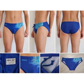 Maillot De Bain Slip Arena Bleu Taille 75 / 30