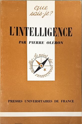 Que Sais-Je? L'intelligence