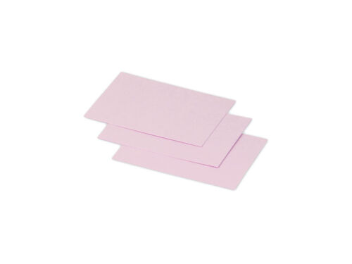 Clairefontaine Pollen Simple Cards - Papier - rose dragée - 70 x 95 mm - 210 g/m² - 25 carte(s) cartes postales