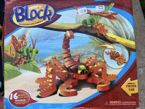 Jeu de construction block neuf