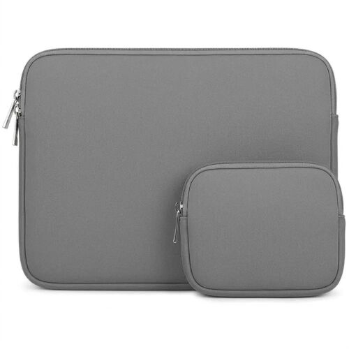 Housse pour Ordinateur Portable 14 Pouces, Protection pour MacBook Pro/Air HP Lenovo Asus - Gris - E.F.Connection