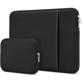 Housse Ordinateur Portable 13 Pouces, Protection pour MacBook Neo MacBook Air 13 M1-M5 - Noir - E.F.Connection