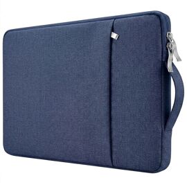 Housse Ordinateur Portable 14 Pouces, pour MacBook Pro/Air Surface Pro Dell HP - Bleu Marine - E.F.Connection