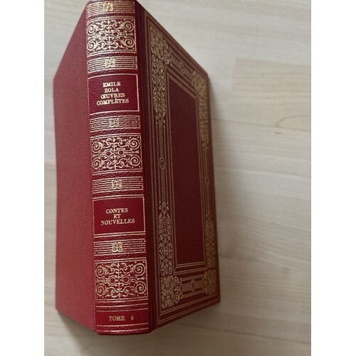 Zola ?uvres Complètes Contes Et Nouvelles Tome 9 Cercle Du Livre Précieux