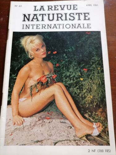 La Revue Naturiste Internationale Numéro 63, Avril 1961