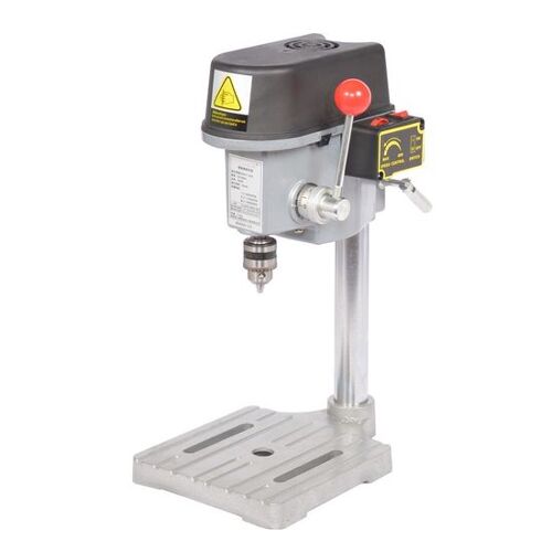 Mini perceuse d¿établi 340W réglable 3 vitesses, perceuse de précision sur table, outil électrique portable pour bois, métal et bricolage