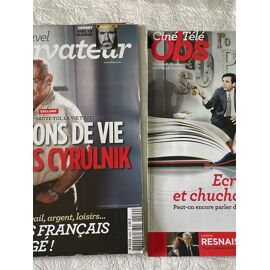 Lot De Deux Revues Le Nouvel Observateur .