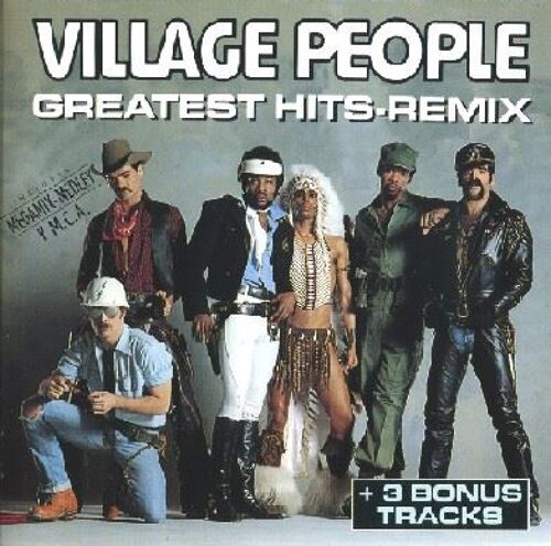 Album Cd : Village People – Greatest Hits Remix