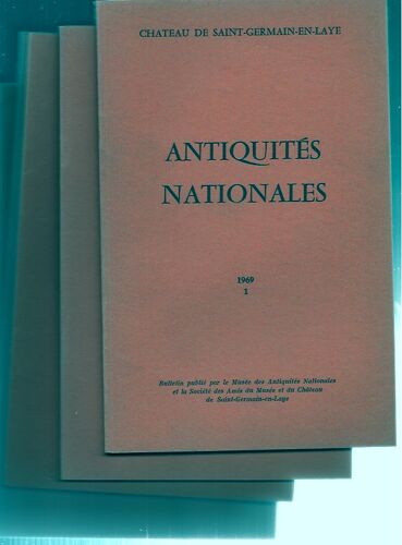 Château De Saint Germain En Laye - Antiquités Nationales Bulletins N°1 À 5