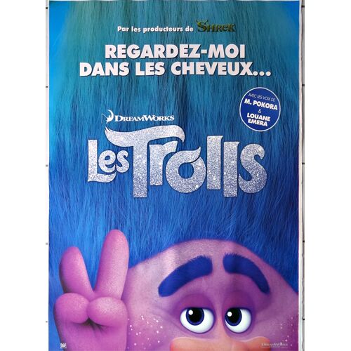 Les Trolls (Modèle 2) : Affiche Cinéma Préventive Grand Format 120x160 Cm
