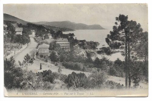 Carte Postale N° 4 , L'Esterel , Corniche D'Or , Vue Sur Le Trayas , 20.9.12 ( 1912 )