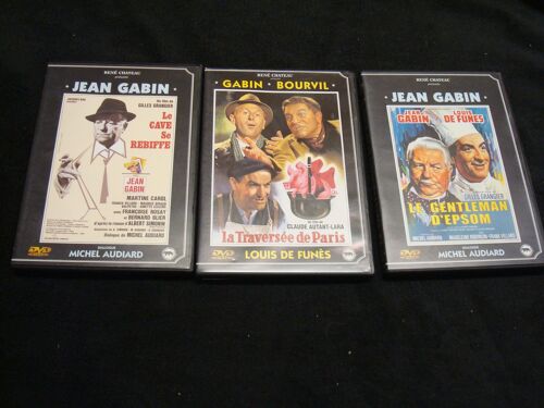 Jean Gabin : Lot De 3 Dvd René Chateau