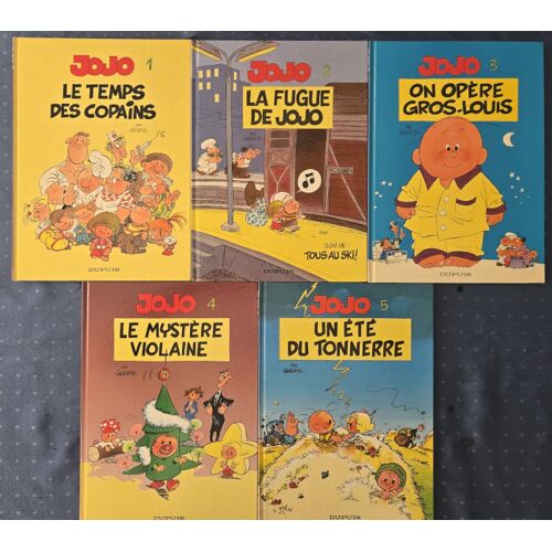 Lot De 5 Bd De La Série Jojo De Geerts , Eo