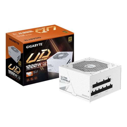 Alimentation PC GIGABYTE UD1000GM PG5 V2 ICE 1000 W blanche