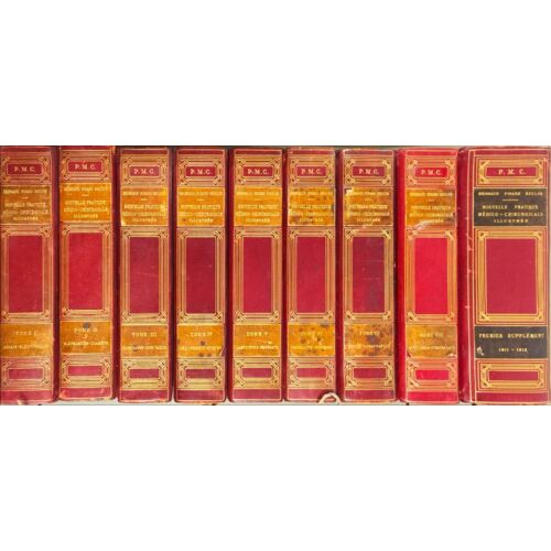 Nouvelle Pratique Médico-Chirurgicale Illustrée - Complet ( 9 Volumes)