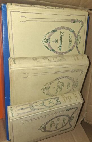 Ensemble De 3 Livres Anciens Éditions Nelson