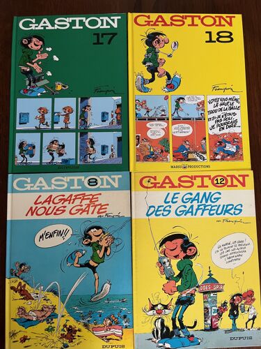 Lot De 4 Bds Gaston De Franquin