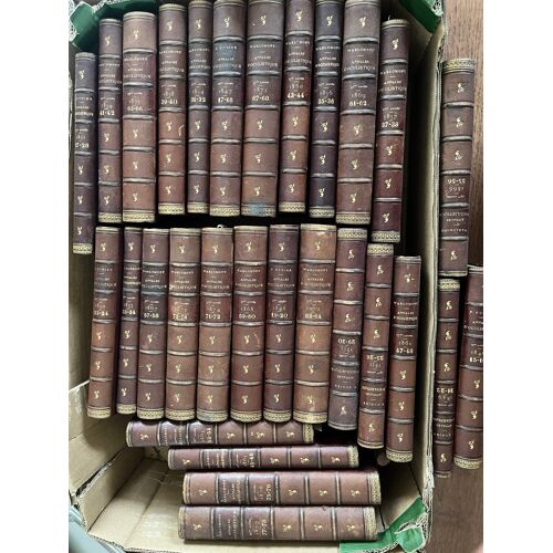 Lot De 29 Tomes Annales D’Oculistique 1849 À 1877