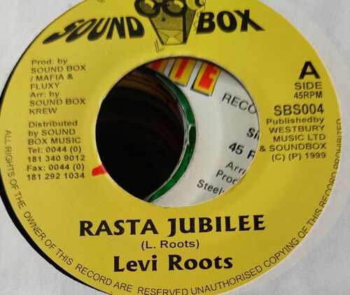 Levi Roots- Rasta Jubilee 1999