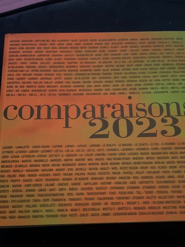 Comparaisons 2023