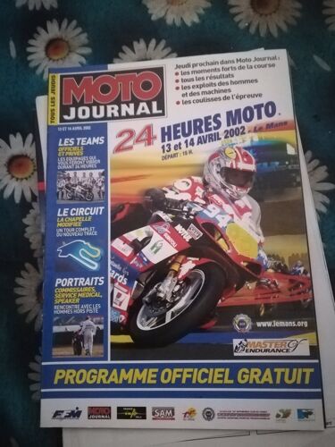 Programme 24 Heures Moto 2002
