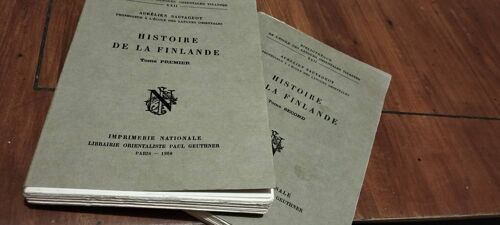 Histoire De La Finlande Volume 1 Et 2