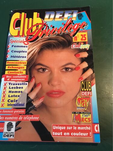 Club Defi Privilège N° 25 Petites Annonces Contact Gay Travesti Hetero 