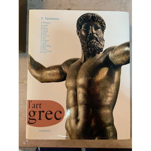 L'Art Grec / K. Papaioannou / Editions Mazenod
