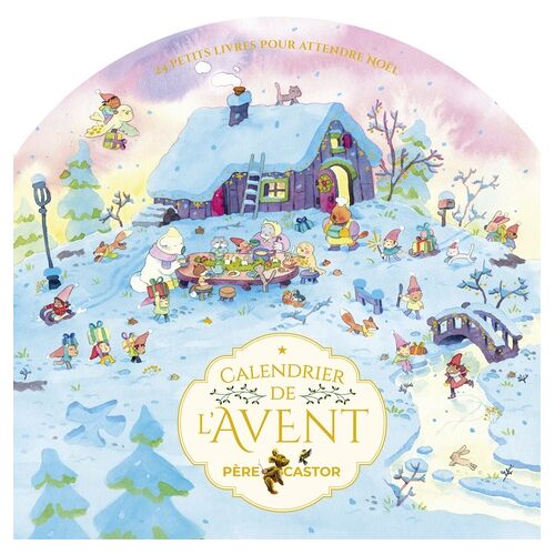 Calendrier De L'avent Père Castor - 24 Petits Livres Pour Attendre Noël