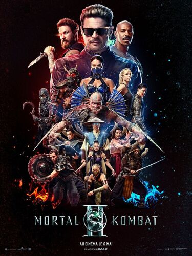 Mortal Kombat 2 / Affiche Cinéma Originale 40x53 Cm Roulée. Karl Urban - Année 2026