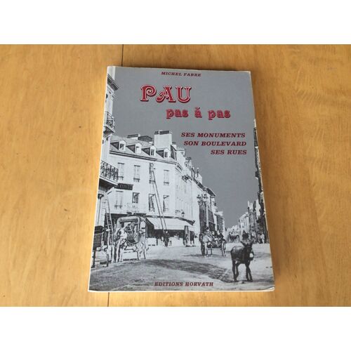 Pau Ville Pyrénées Atlantiques - Beau Livre - Pau Pas A Pas -