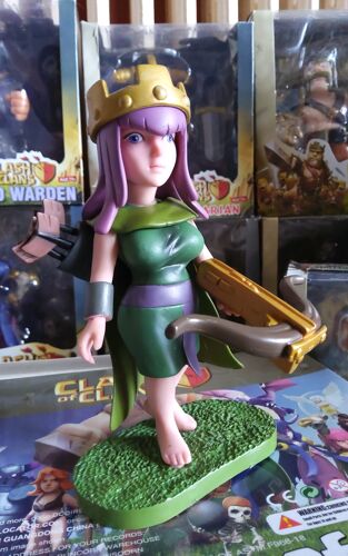 Figurine Reine Des Archers Coc Two Years Of Clash ( Royale Of Clans )