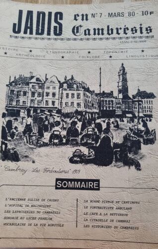 Jadis En Cambrésis N°7 De Mars 1980
