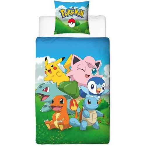 Housse De Couette Pokémon Pikachu Et Ses Amis 140 X 200 Cm