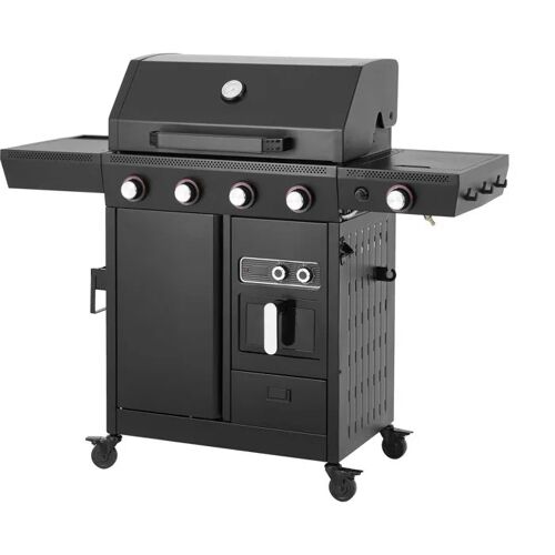 Barbecue à gaz COOKINGBOX AIRGRILL 4SB noir 15,5 kW