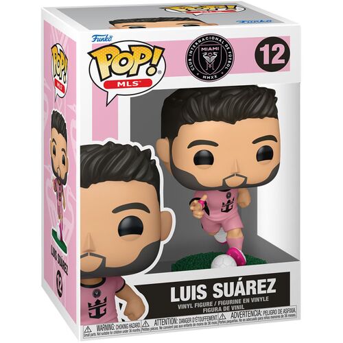 Figurine Funko Pop - Fifa / Football N°12 - Luis Suarez (Inter Miami) (94701)