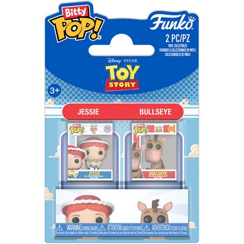 Figurine Funko Pop - Toy Story [Disney] - Jessie & Bullseye - Pack Bitty Pop (94218)