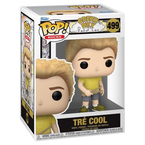 Figurine Funko Pop - Green Day N°499 - Tré Cool (90147)
