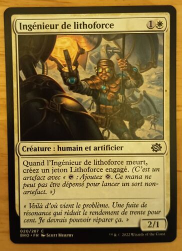Powerstone Engineer // Ingénieur De Lithoforce (La Guerre Fratricide)