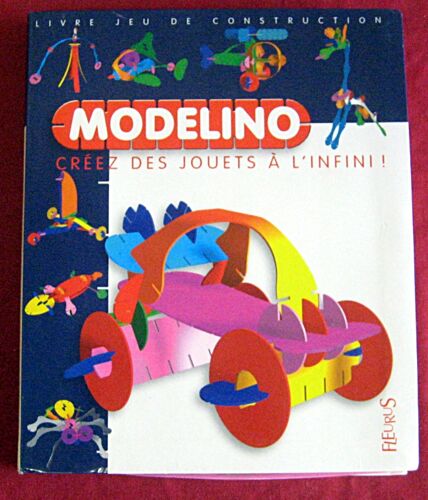 Livre-jeux de construction. Modelino 3. Créez des jouets à l'infini ! Fleurus.